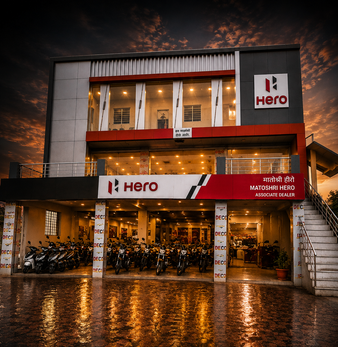 Matoshri Hero showroom front